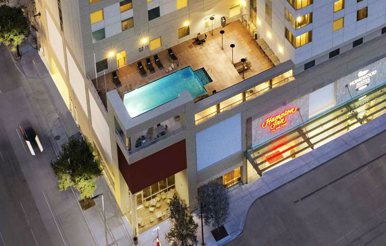 Hampton Inn Houston Downtown Eksteriør bilde